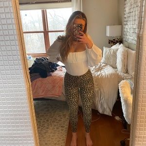 Free People Cheetah Pants
